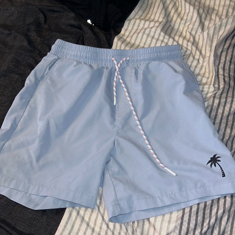 Size small light blue SHEIN shorts.